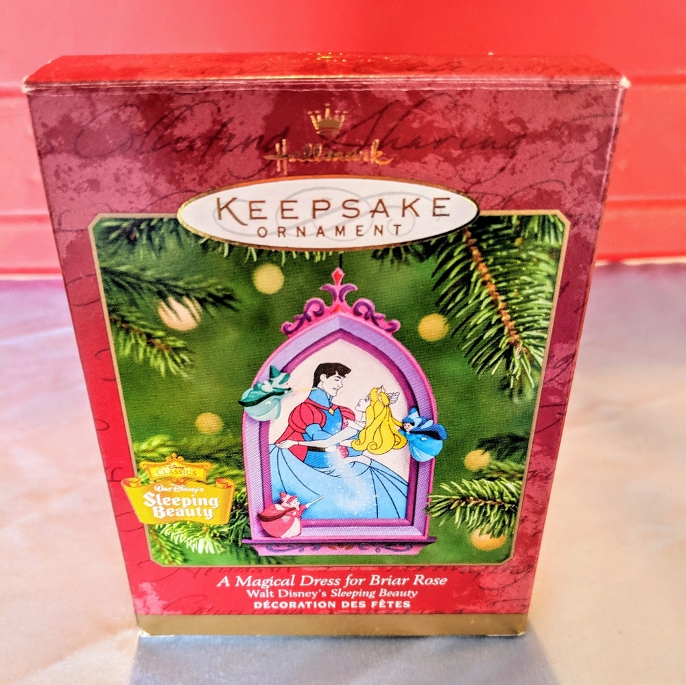 Hallmark Ornament - A Magical Dress..Briar Rose
